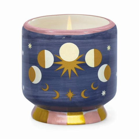 Bougie en céramique Paddywax, senteur Jasmin et Rose, idéal comme idée cadeau original ou pour soi-même, pour parfumer son intérieur.