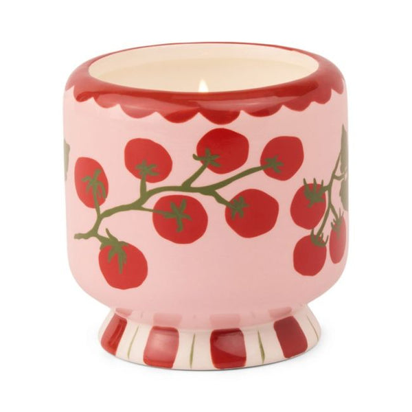 Bougie en céramique Paddywax, senteur Tomate variété ancienne, idéal comme idée cadeau original ou pour soi-même, pour parfumer son intérieur.