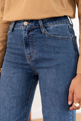 Jeans Windy de couleur bleue vue rapprochée