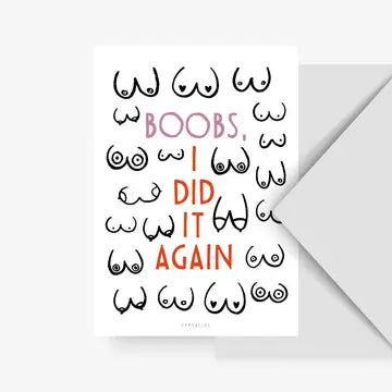 Carte postale Boobs