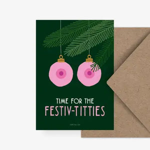 Carte postale Festiv-Titties