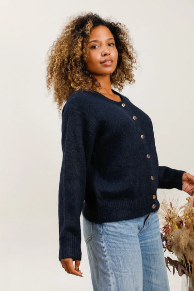 Gilet bisous vu de face