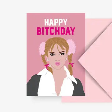 Carte postale Happy Bitchday