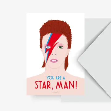 Carte postale Star Man