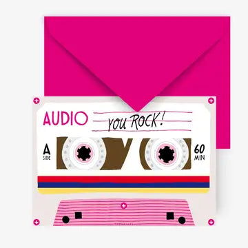 Carte postale Audio You Rock