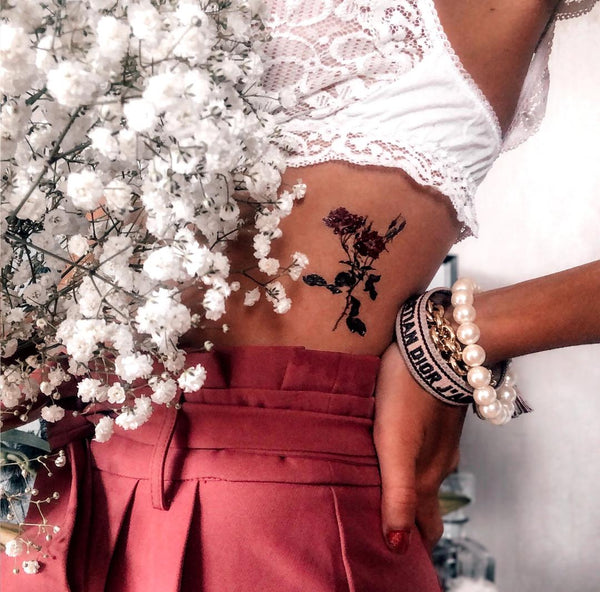 Planche Tattoos éphémères - La vie en rouge